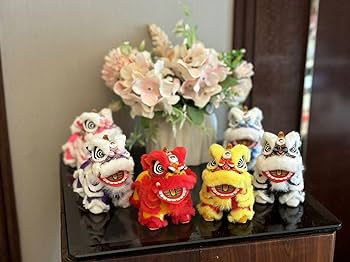 Amazon.com: XINPDPSO Handcrafted Traditional Chinese Lion