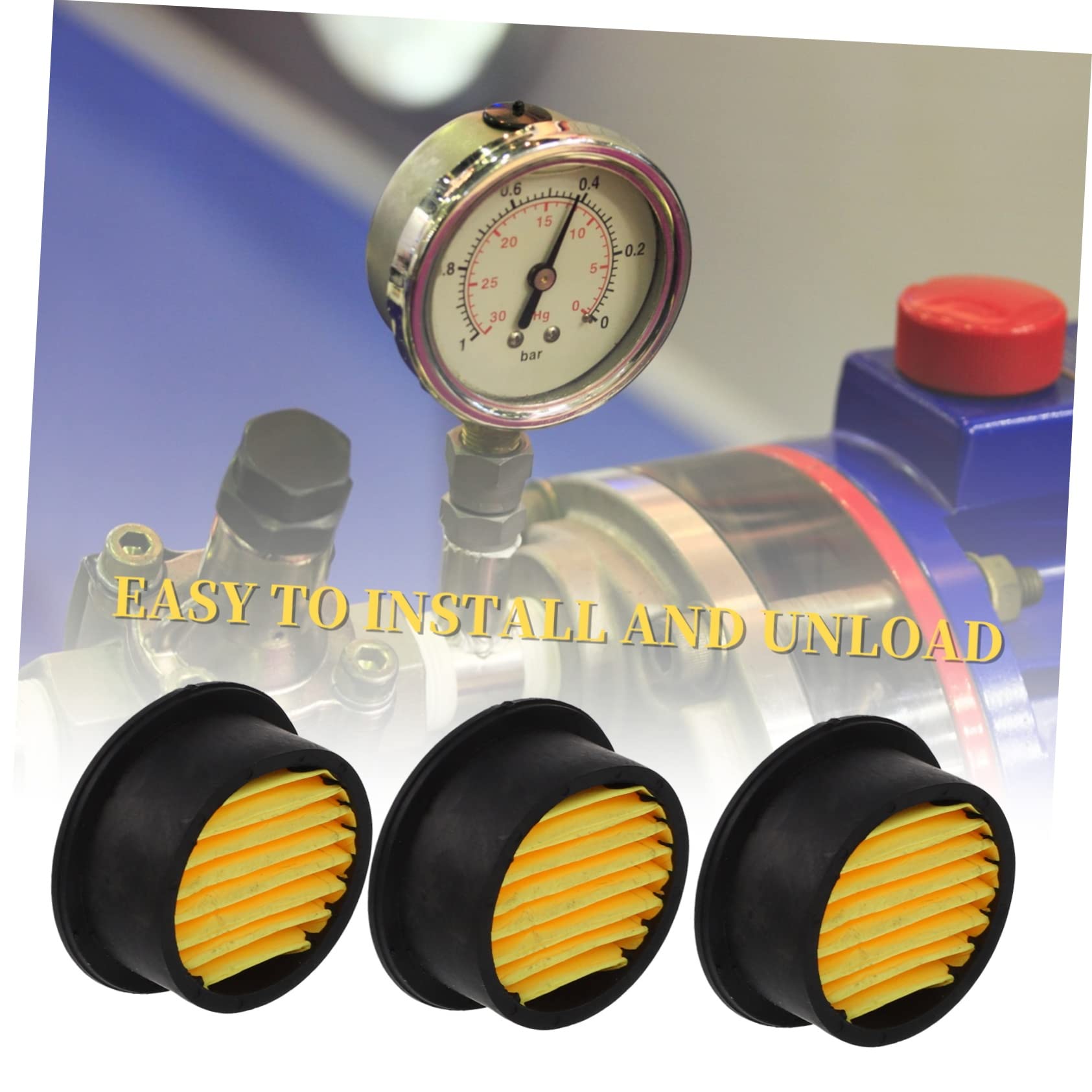 5 Ensembles Filtre À Air De Remplacement Pour Compresseur Lot De Admission Compatible Avec Silencieux Installation Facile Accessoire Durable Performant 10 Pièces * 5