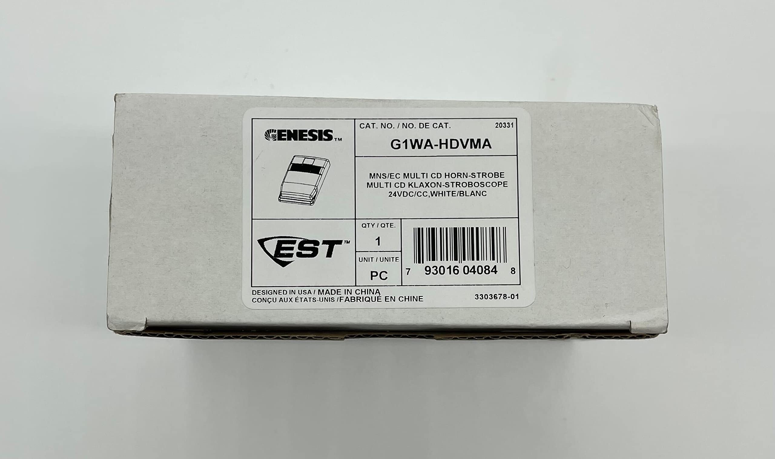 Amazon.com: Edwards Signaling G1WA-HDVMA WHT, GEN, HRN, STRB