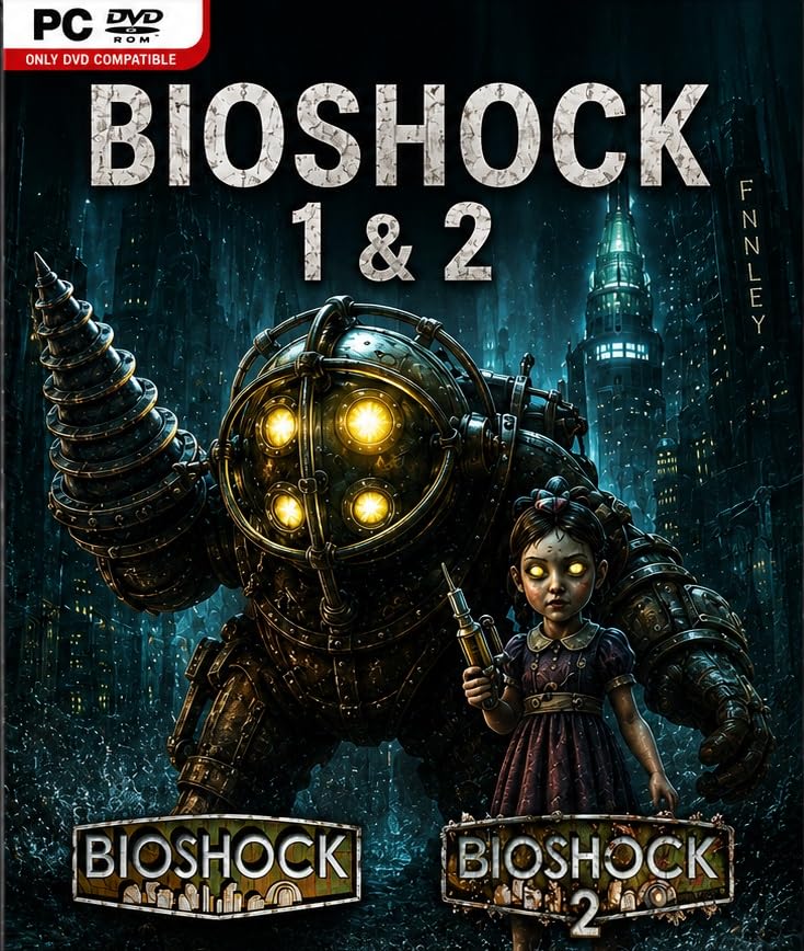 Bio Shock 1 & 2 Combo | PC DVD Game by Zigshash Retail-image-3