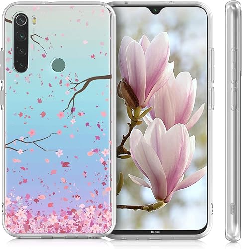 Miniatura 5 de kwmobile Funda de TPU compatible con Xiaomi Redmi Note 8 (20192021) - Funda TPU Funda para teléfono - Fairy SilverTransparente