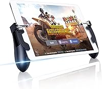 Vista 1 de Controlador de juego móvil para iPad/tabletas, disparador de gamepad sensible para PUBG/Knives Out, mango para tableta y teléfonos inteligentes