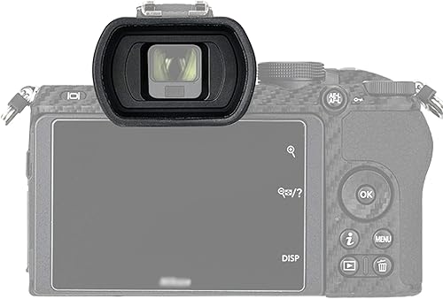 Miniatura 3 de JJC KIWIFOTOS - Ojal ergonómico para cámara larga para Nikon Z50, Nikon Z50 Eye Cup, visor Z50, reemplaza a los ojos Nikon DK-30, silicona suave,