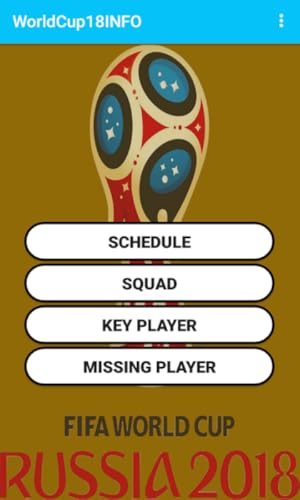 World Cup 18 Info