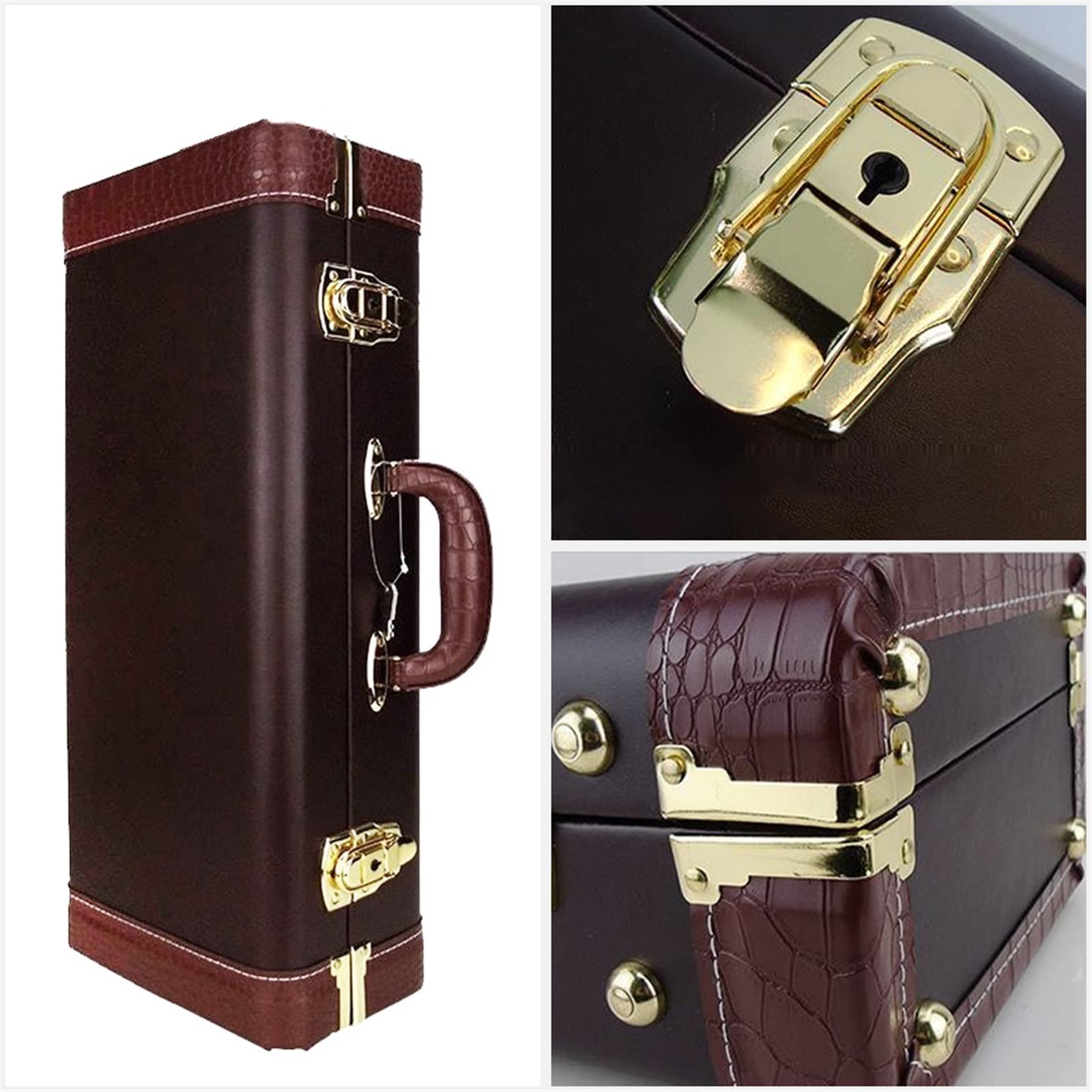Saxofón Profesional Saxofón Curvo Profesional BB Latón Chapado En Oro Niños Adulto Saxofón Instrumento