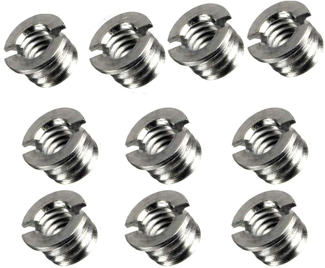 (5 Packs) Stainless Steel D Shaft DRing 1/4" Tripod Screw