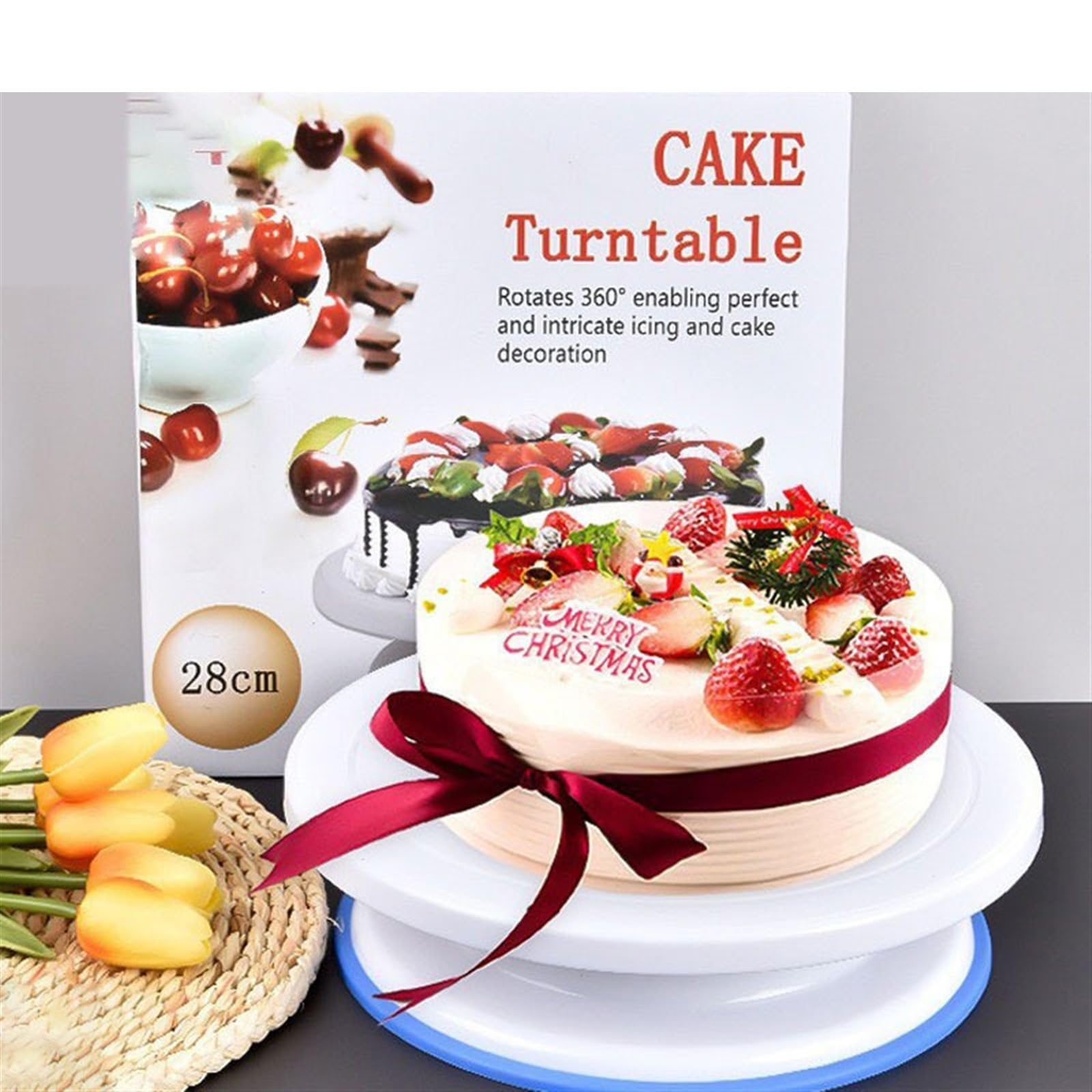 Plateau tournant de stratification gâteau d'ABS