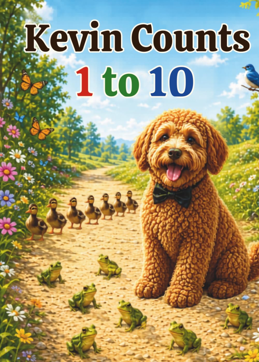 Kevin counts 1 to 10: A Delightful Counting Adventure for Little Learners (Kevin's Big Adventures)