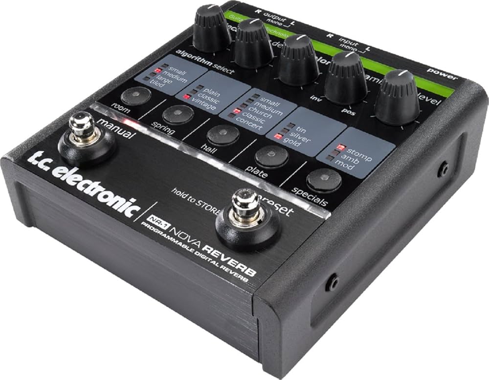 TC Electronic NR-1 Nova Reverb Guitar Pedal : Amazon.in: Musical