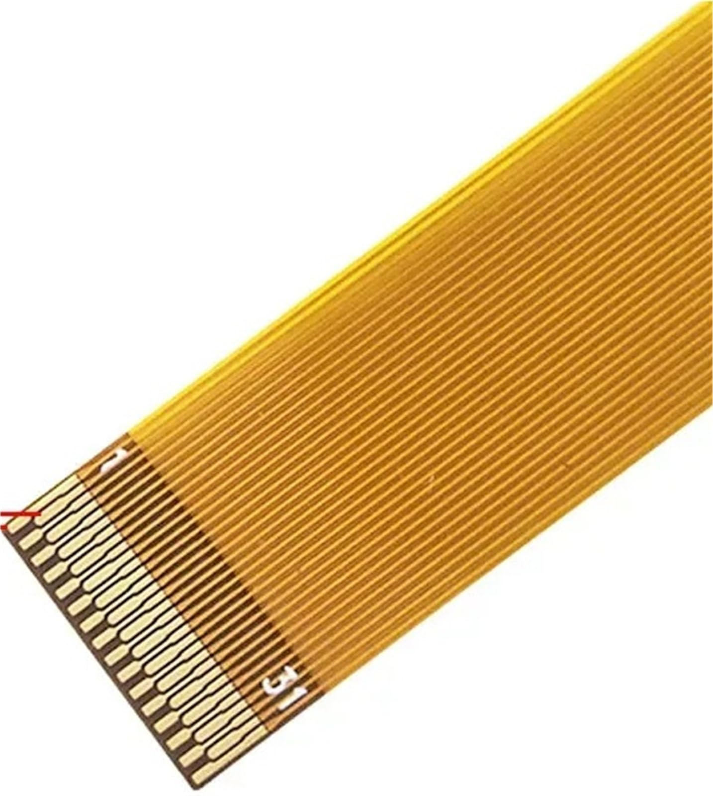 Flexibles Flachkabel, Rastermaß 0,3 mm, 7/9/11/13/15/17/21/23/25/27/31/33/35/39, 45, 51/61/71, Stiftlänge 60–300