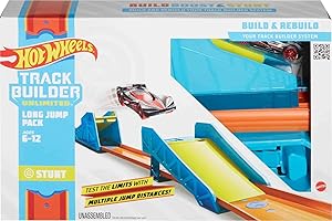 Hot Wheels Deluxe Stunt Box: Long Jump Extravaganza for Ultimate Thrills