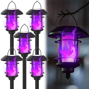 Amazon.com : Dynaming 6 Pack Solar Flame Torch Lights