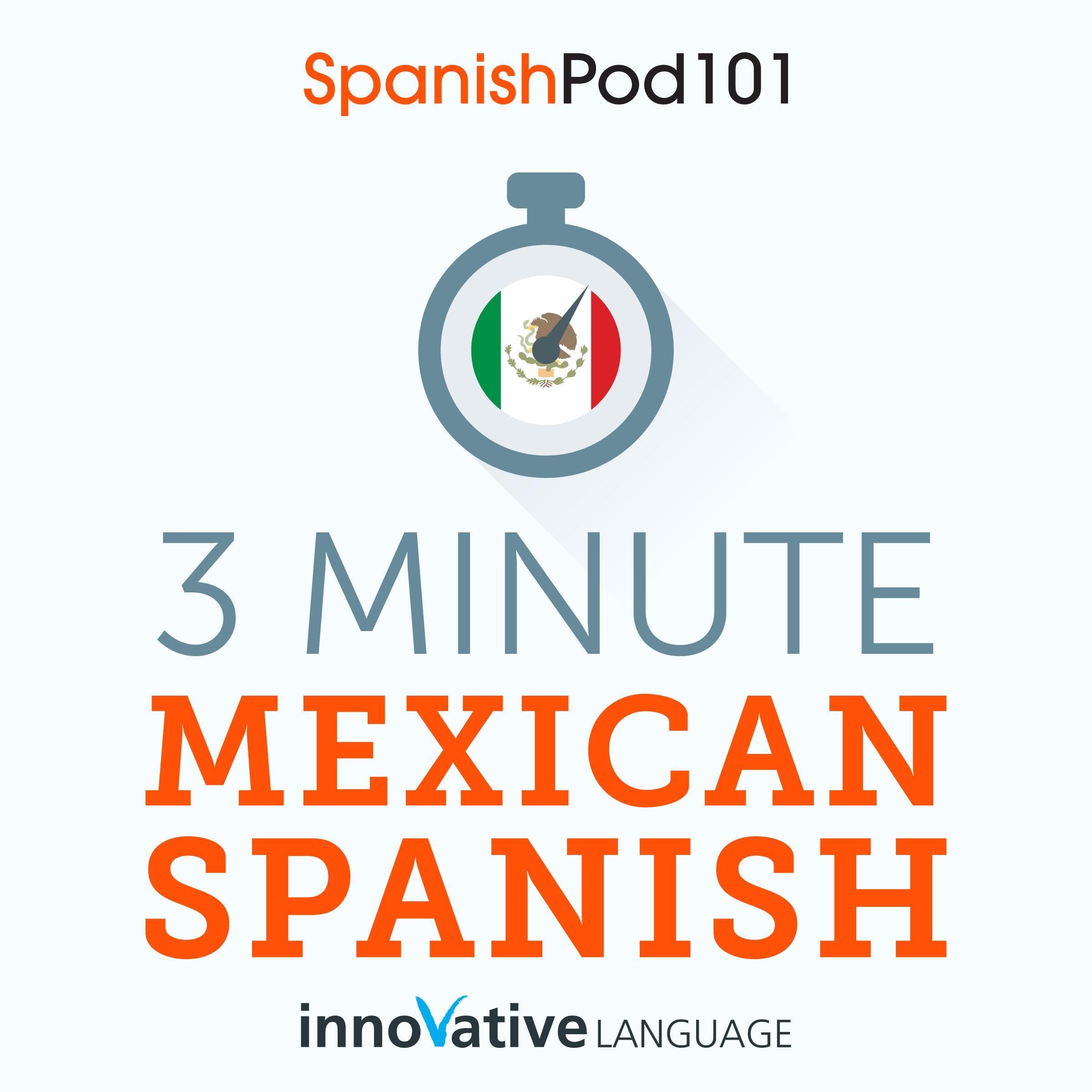 Cover art for 3-Minute Mexican Spanish