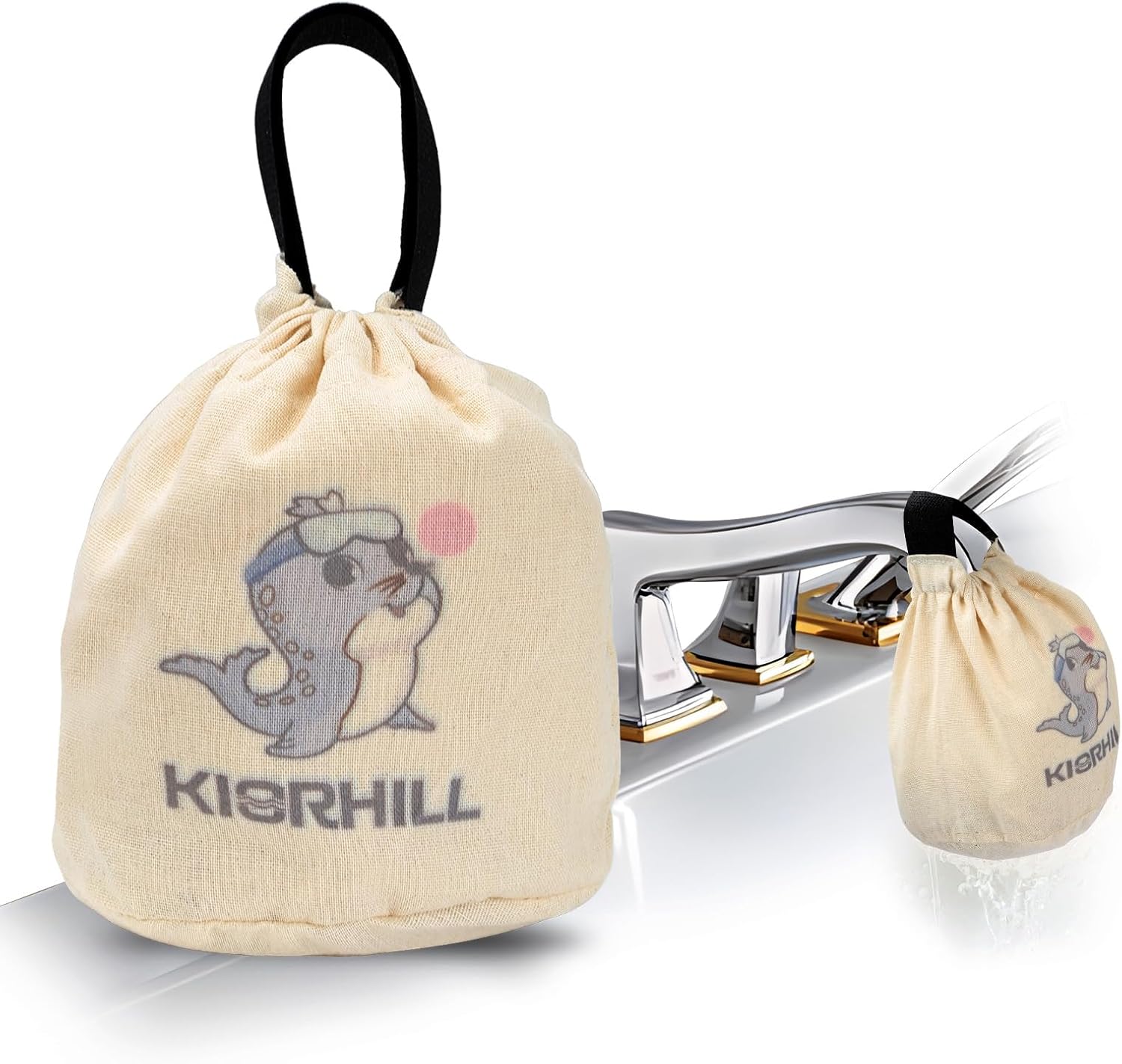 KIORHILL Bathtub Water Filter, Smoother Skin Bath Water Filter for Tub