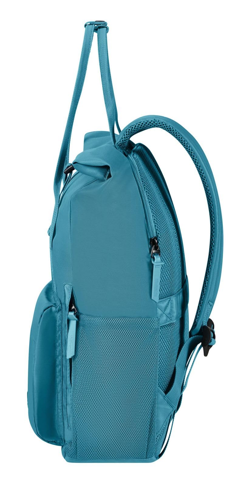American Tourister Urban Groove UG25 - Mochila PC 15.6" (42.5 cm) - Mochila Business & Escolar con Portabotellas, Ergonómica, Ligera, Smart Sleeve - 20.5L - Breeze Blue