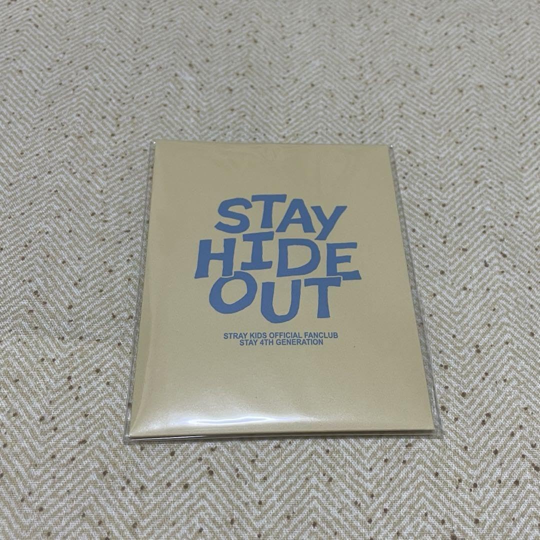 Stray Kids FCキット Stray Kids 4th Membership Welcome Kit FULL set Official Fanclub