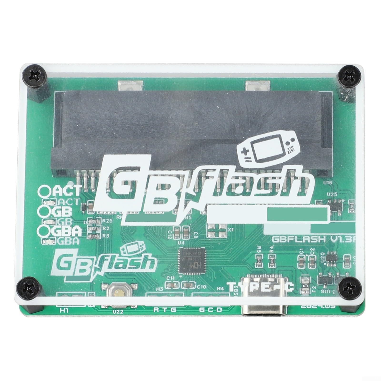 GB Flash Cart Programmer pour Game Boy GBC, CH579 Adaptateur USB ROM Outil de sauvegarde, compatible avec FlashGBX, Retro Game Save Restorer et lecteur de cartouche graveur