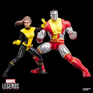 X-Men Marvel Legends Series Kitty Pryde & Marvels Colossus Two-Pack, 2 Astonishing Comics-Inspired Collectible 6-Inch Scale Action Figures