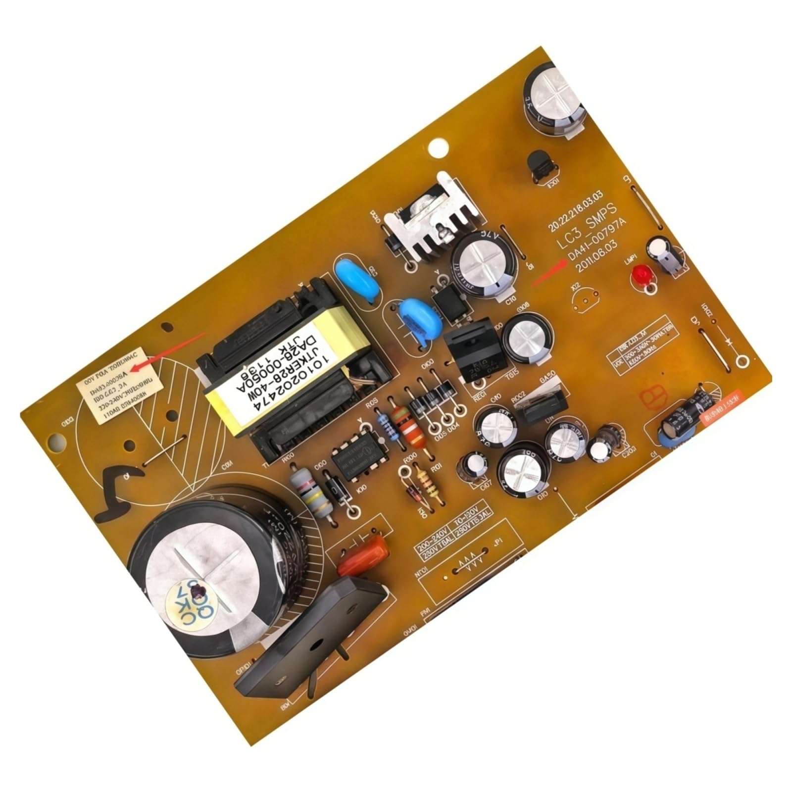 Placa principal de refrigerador, compatible con Samsung DA92-00279A,