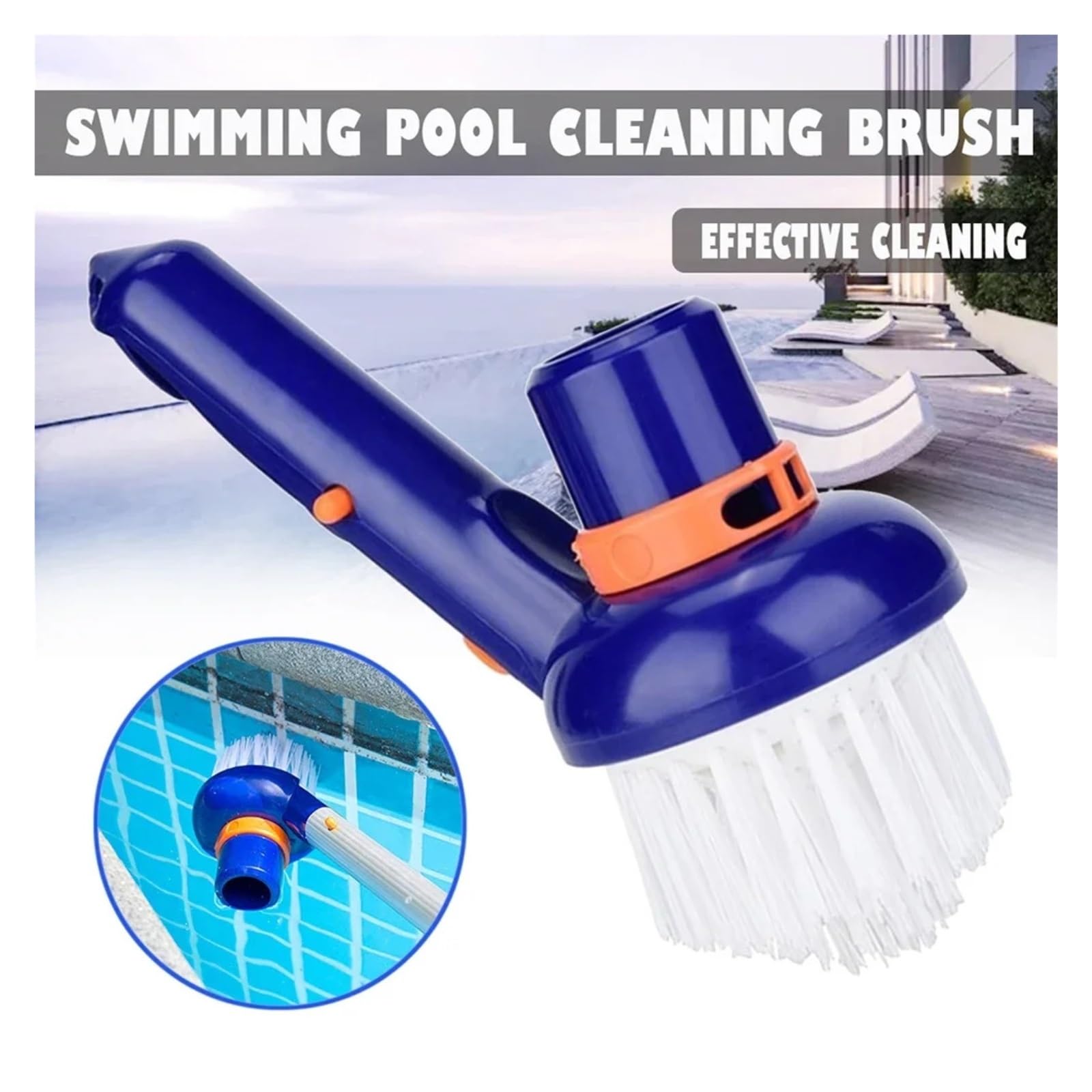 Spazzola per piscina Spazzola for aspirapolvere ad angolo for piscina