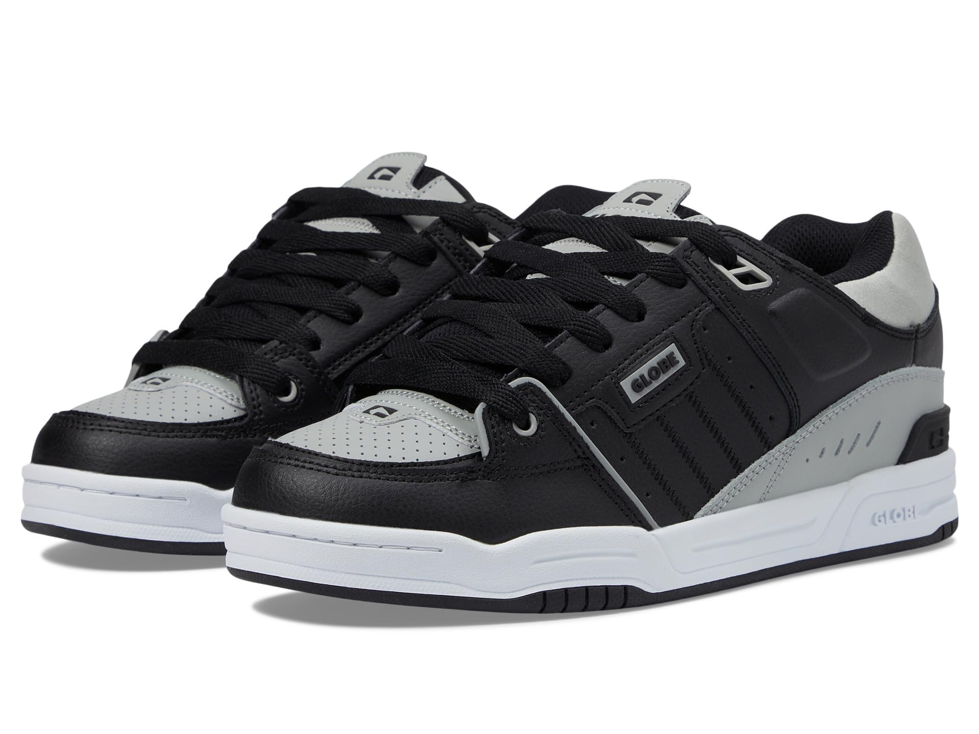 Scarpe Professionali da Skate Fusion - Black/Steel/White