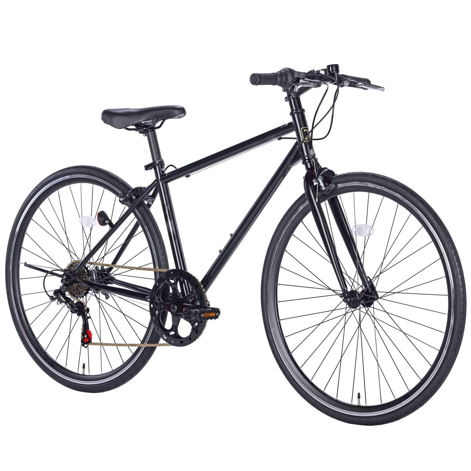 自転車6段ギア※8/28まで Amazon | 自転車 クロスバイク CL266 700x28cタイヤ 6段変速ギヤ