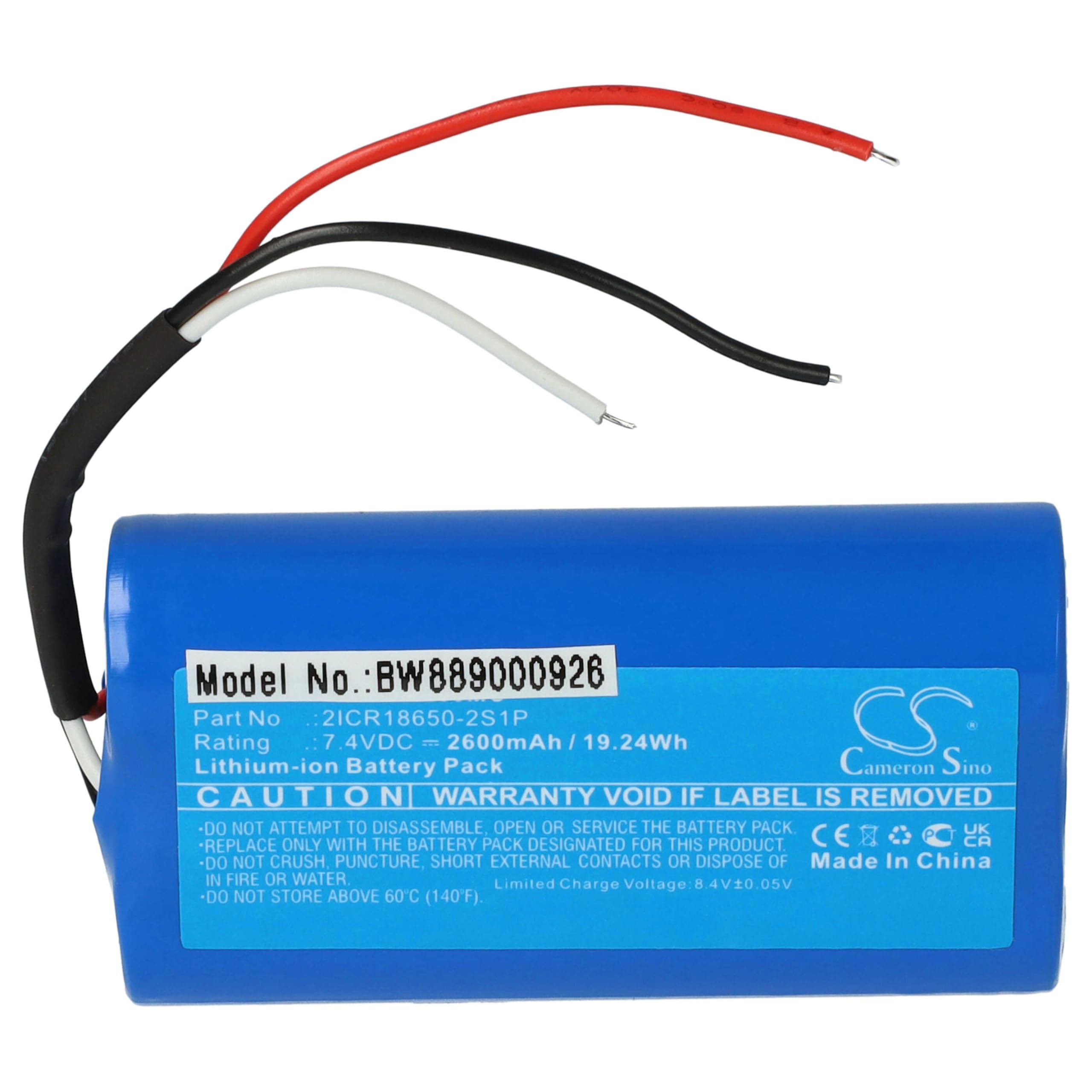 Batteria Vhbw Per Navigatore Pioneer CXE-2188 E CXE-3272, 790mAh, 3.7V, Ioni Di Litio, Ricarica Potente E Duratura - 3