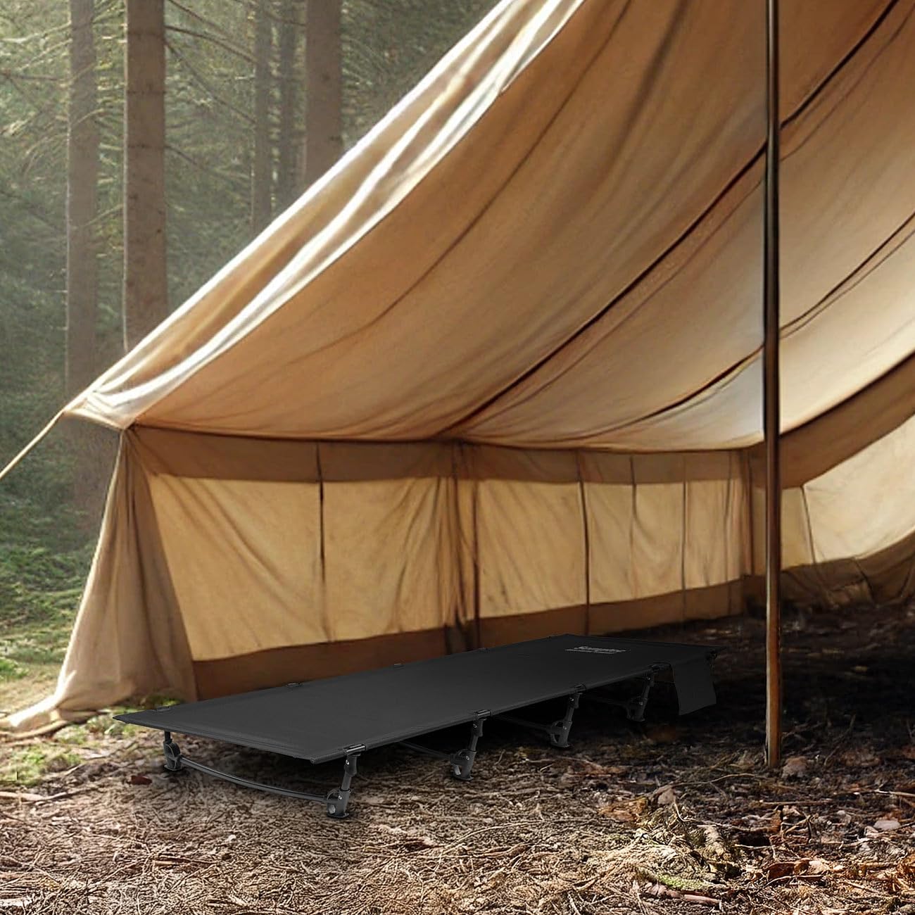 Semptec Urban Survival Technology Campingbett Feldbett 2er-Set 192x70x17cm 120kg Tragkraft klappbar