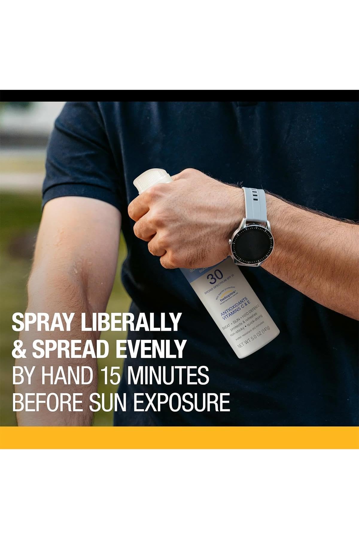 Neutrogena Sport Active Defense SPF30 Güneş Koruyucu Sprey 141GR