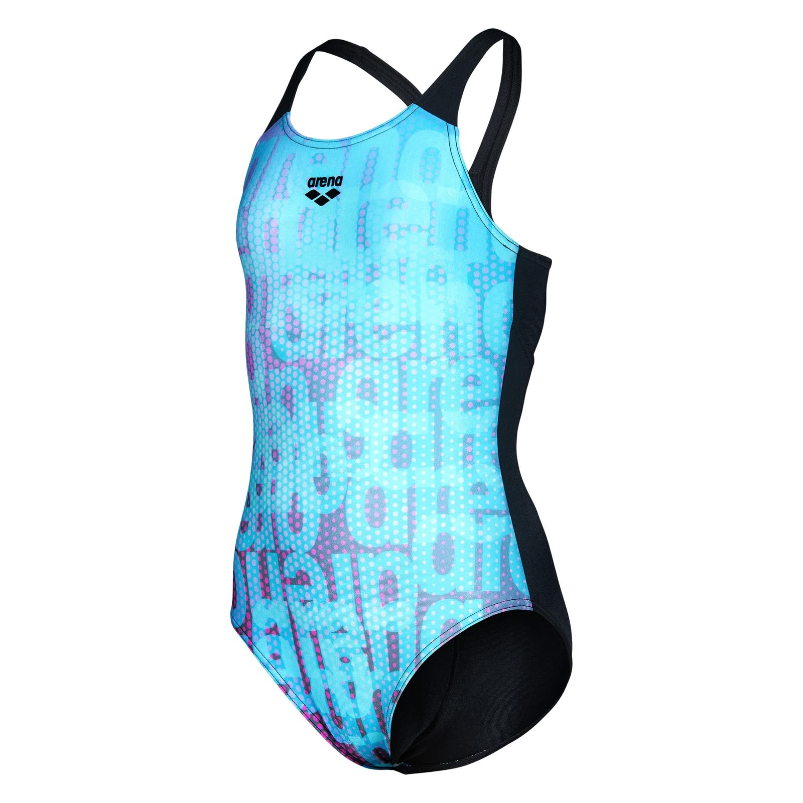 Arena Girl's Arena Multi Colours Swimsuit V Back Une-pièce Fille