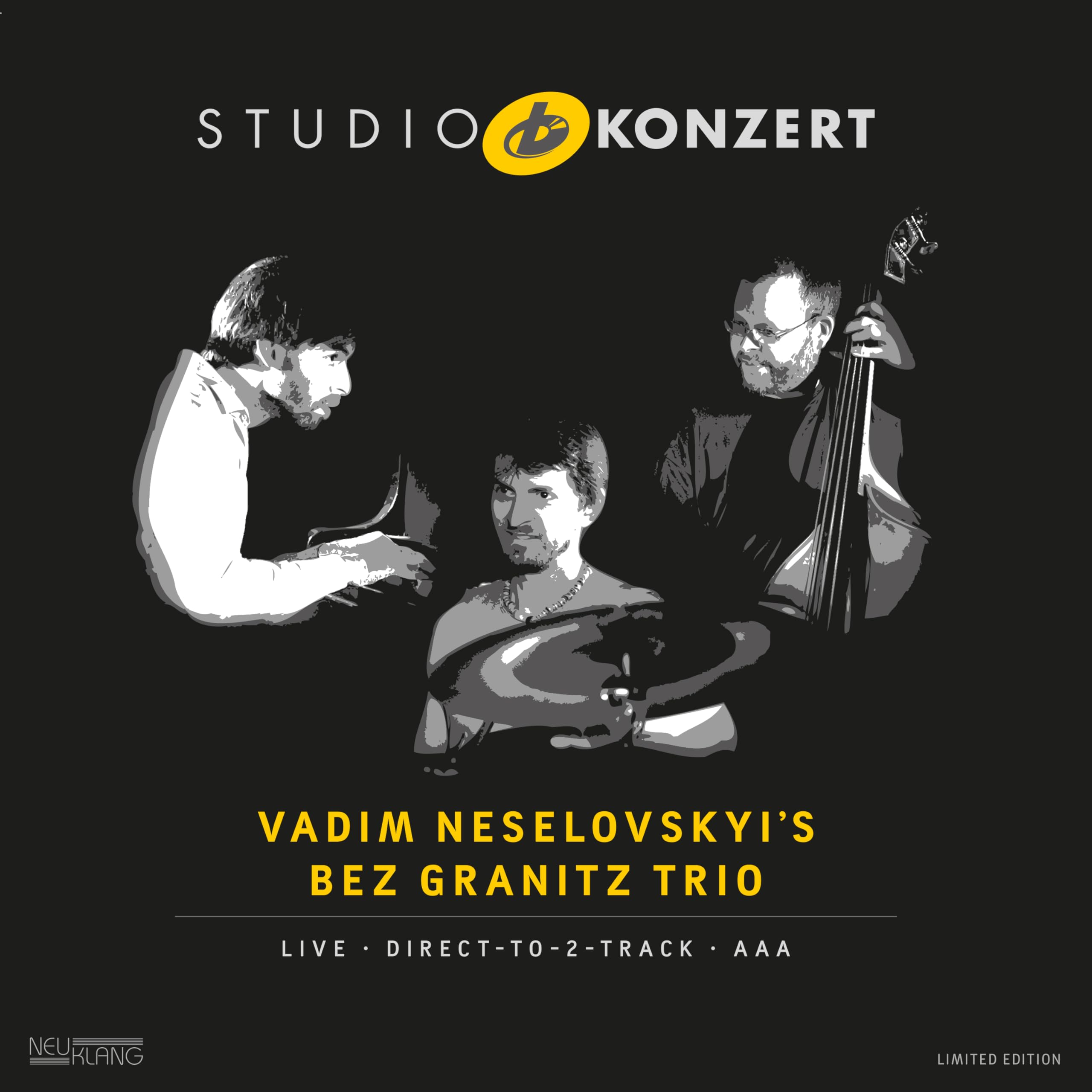 Vadim Neselovskyi's Bez Granitz Trio Studio Konzert LP New 4012116408317