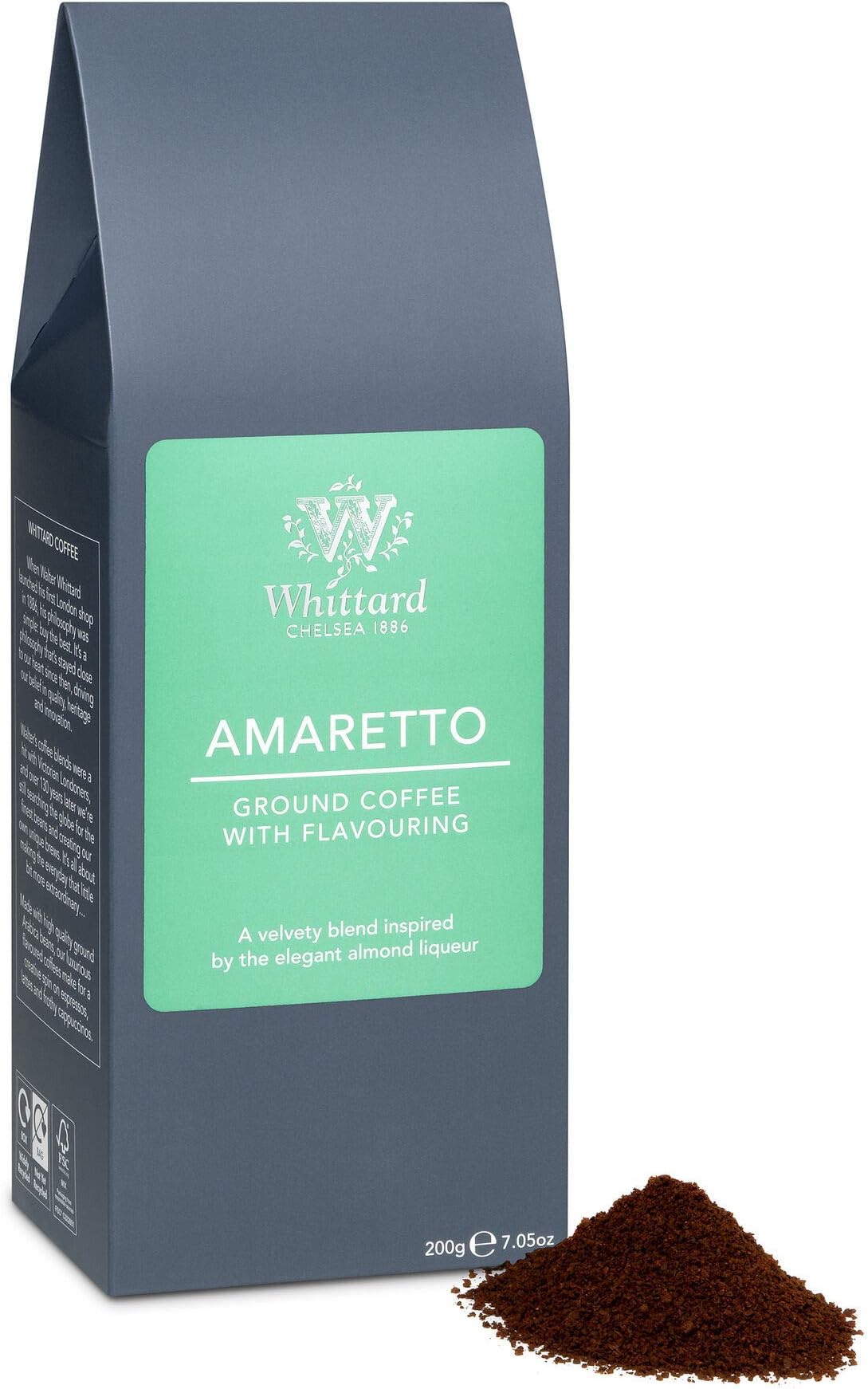 of Chelsea Amaretto Flavour Ground Coffee 200g