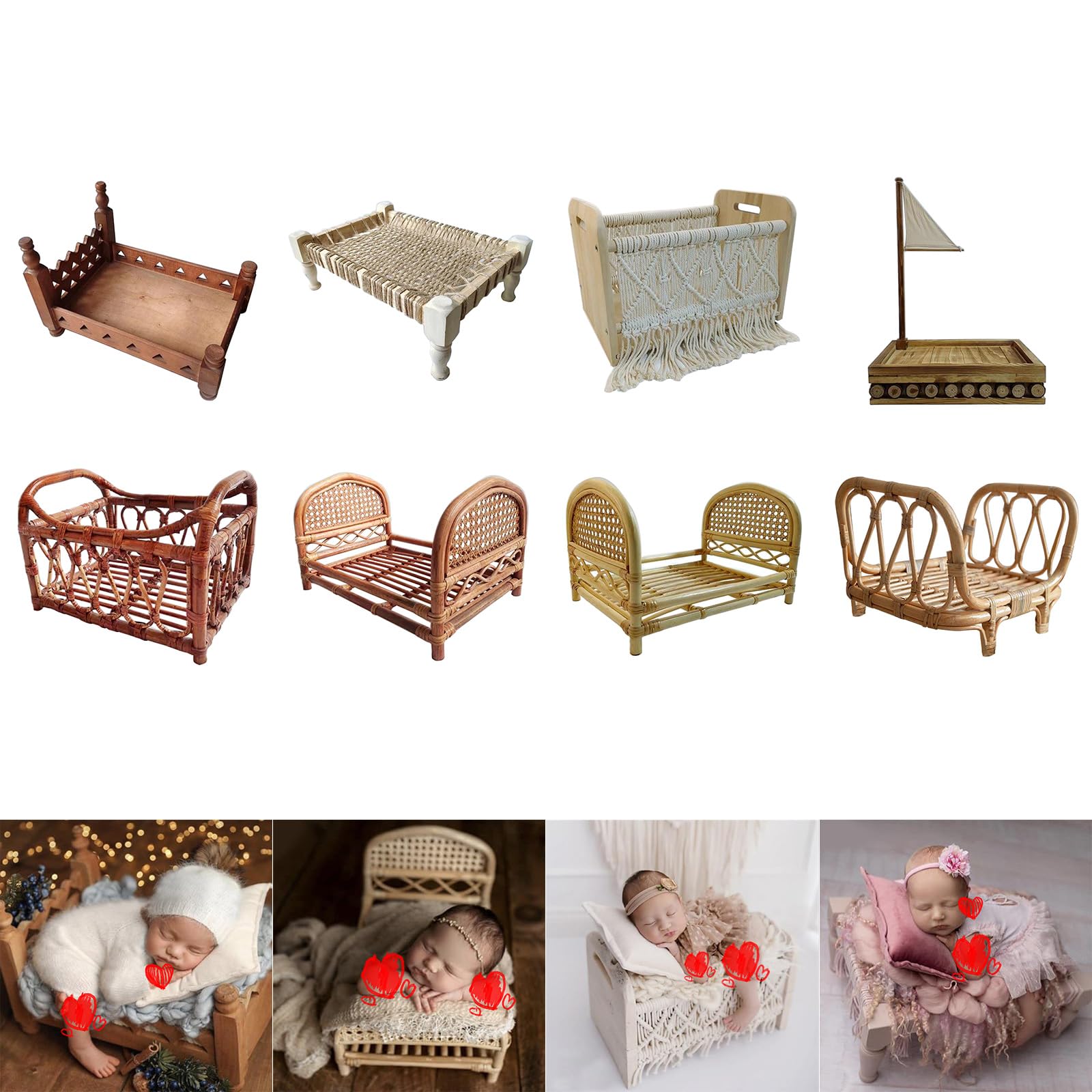 Articoli Fotografici in Letto per Bambini in in Mobili Accessori per Bambini Accessori per Bambini