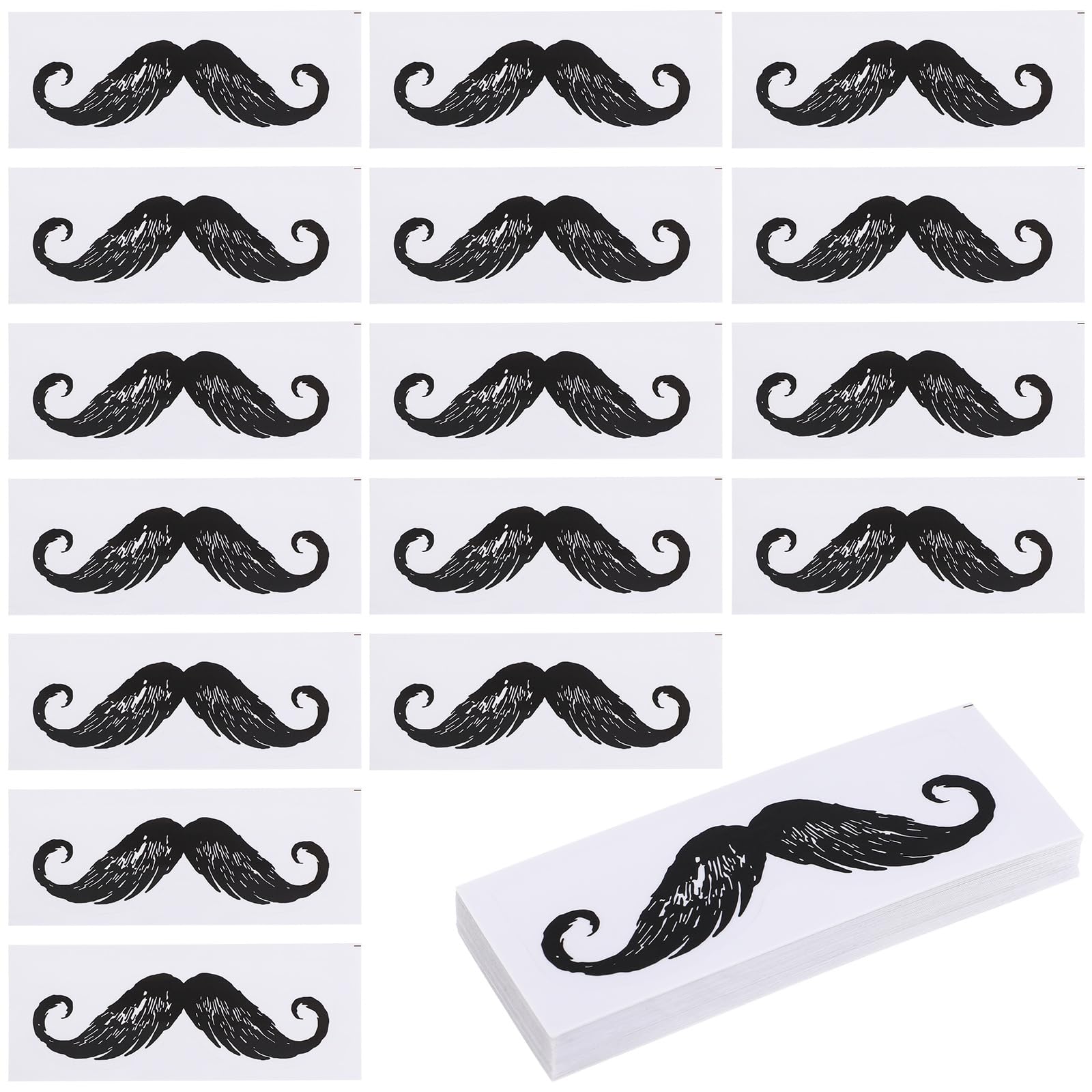 Healeved Nose Wax Kit 50pcs Nose Hair Removal Waxing Mustache Protectors Mustache Guard Sticker for Men