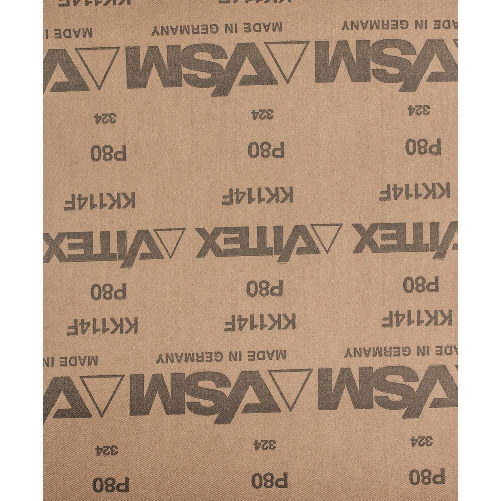50 hojas de papel de lija de caballo BG BR 230 x 280 A 80. : 45013008