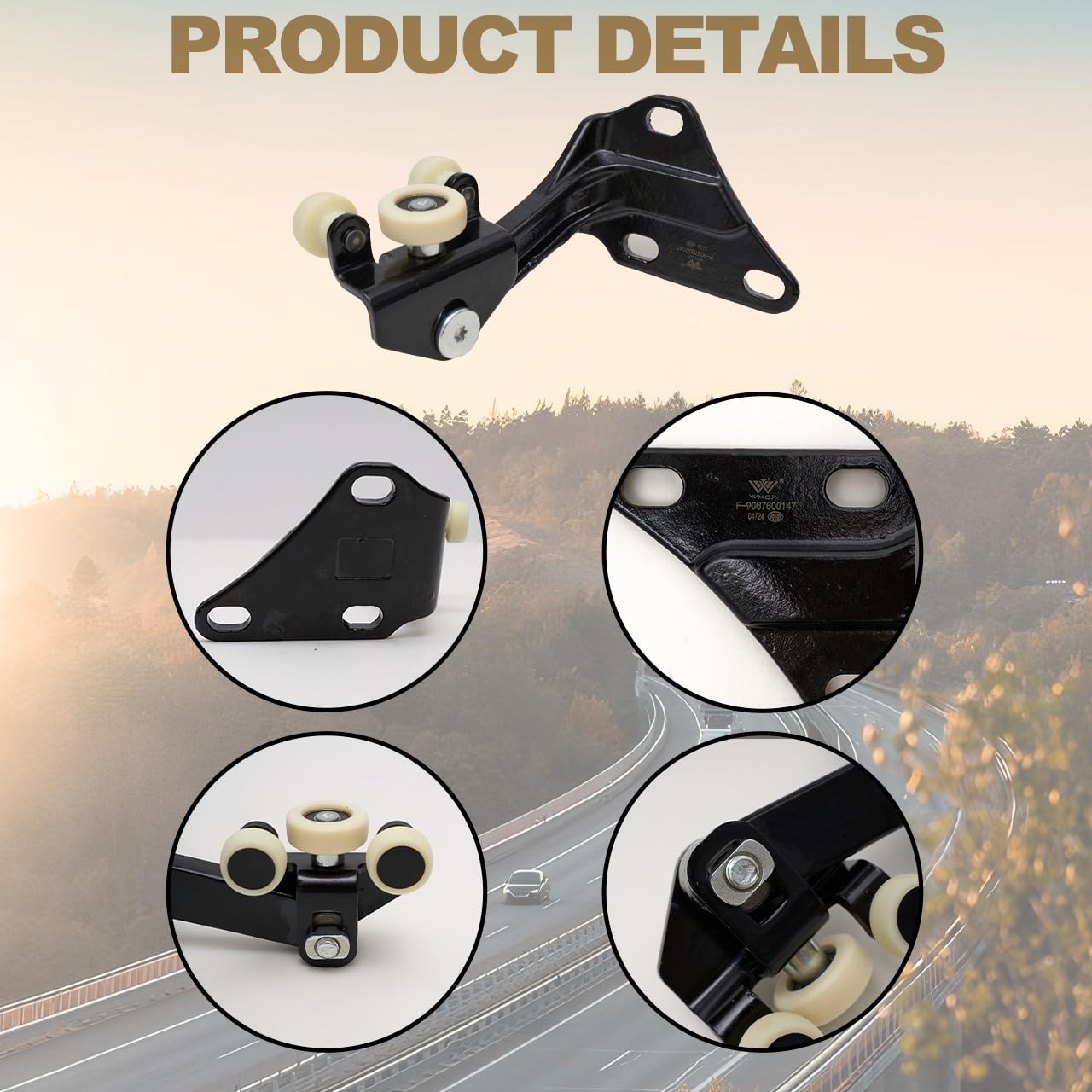 Amazon.com: WXQP Sprinter Right Upper Sliding Door Roller for