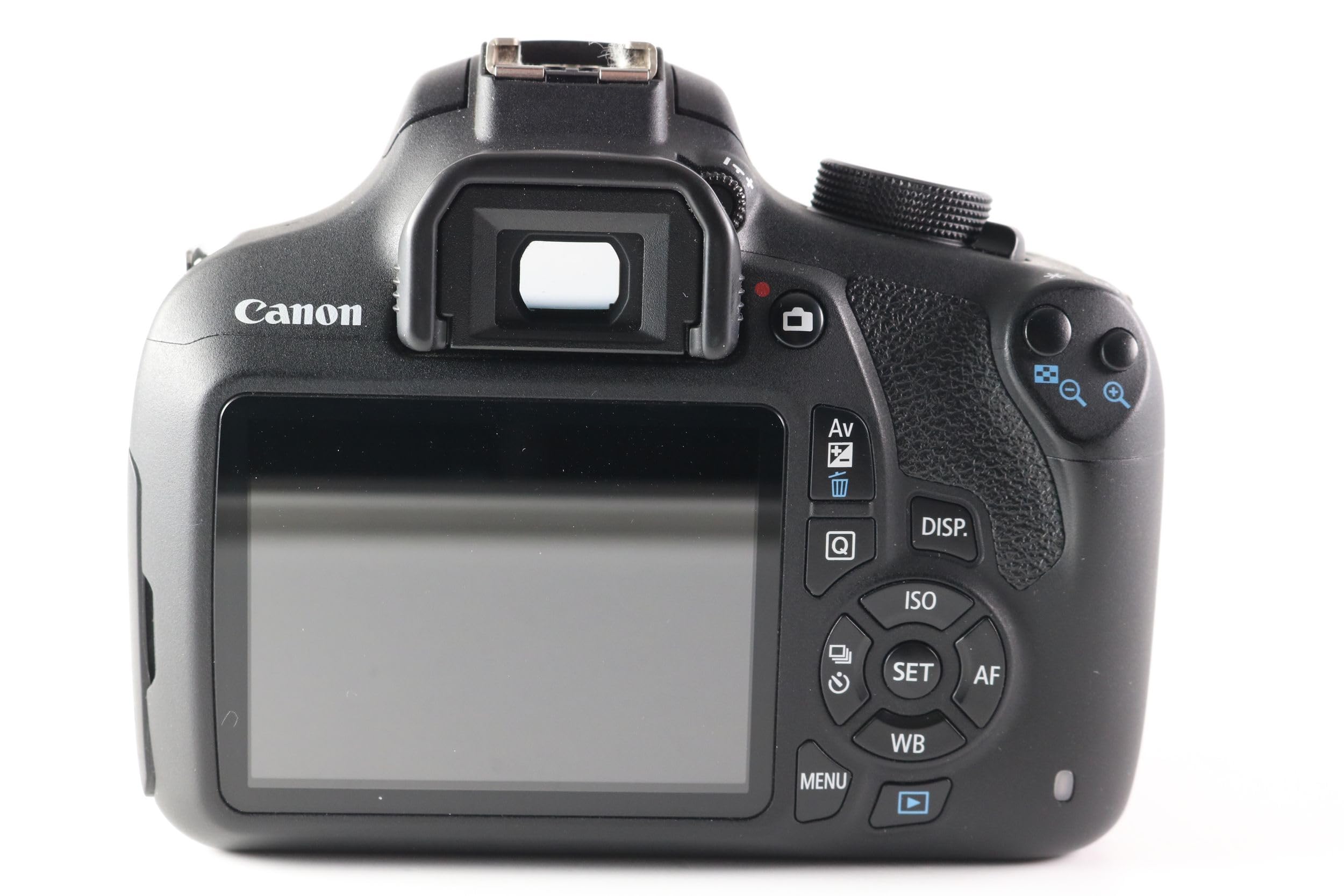 Canon EOS 1200D SLR-Digitalkamera 18 MP APS-C CMOS-Sensor 7,5cm 3 Zoll LCD-Display Full HD schwarz