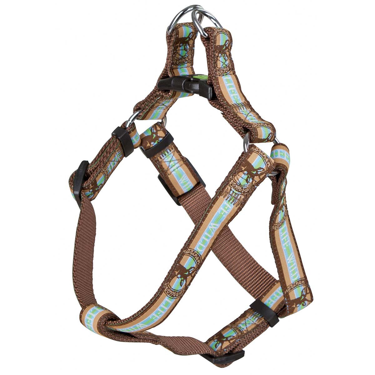 Kerbl Harness Wild Life brwon, 35-60cm/20mm 35-60cm/20mm