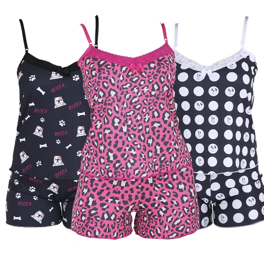 Kit 3 Baby Doll Suplex Sublimado Personagens