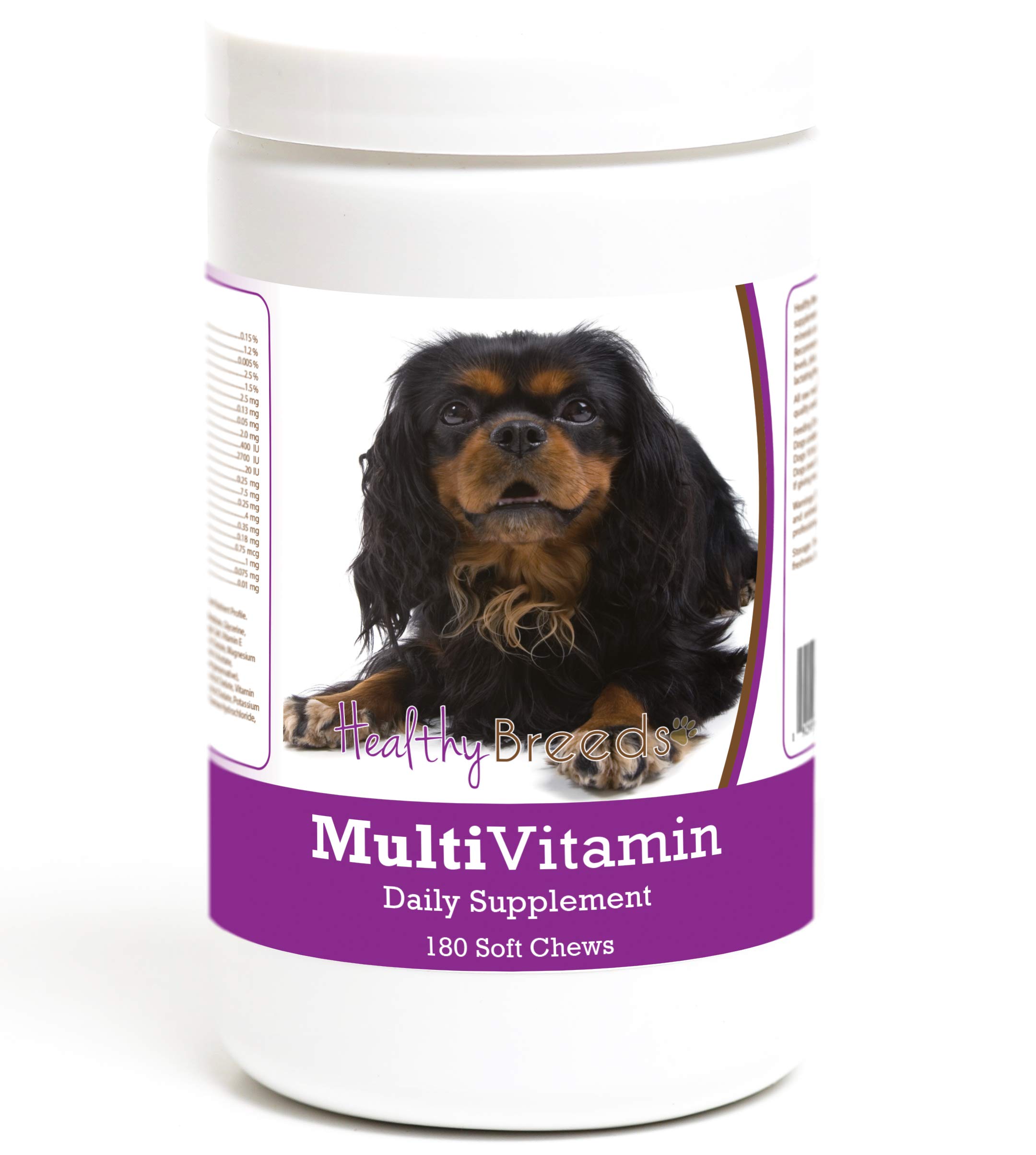 Healthy Breeds English Toy Spaniel Multivitamin Soft Chew for Dogs 180 Count