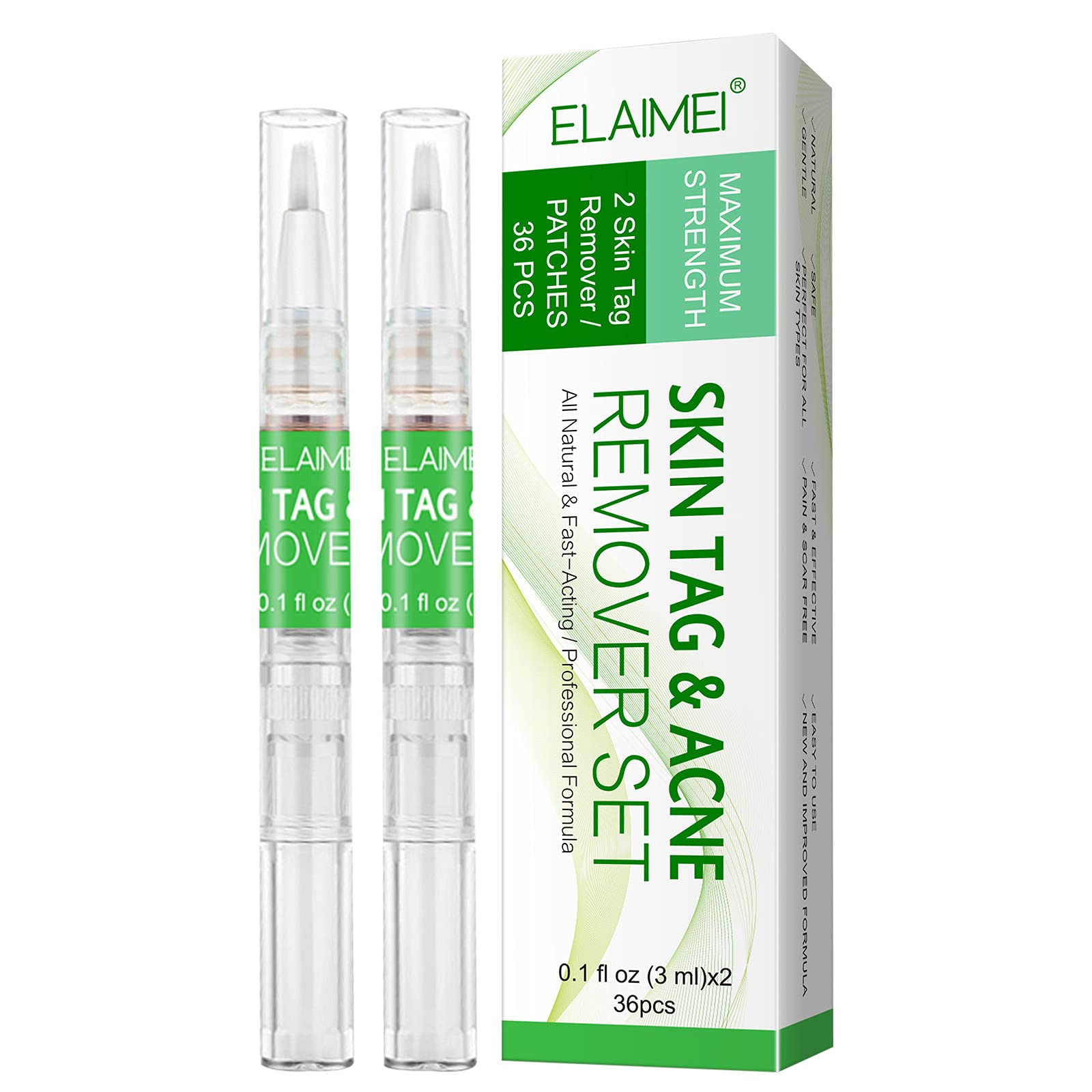 Buy 2PC Skin Tag Remover & Wart Remover Quickly and Easily Remove