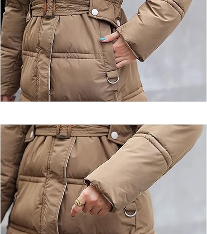 Amazon | [lsjdln] ダウンジャケット ダウンコート ロング丈