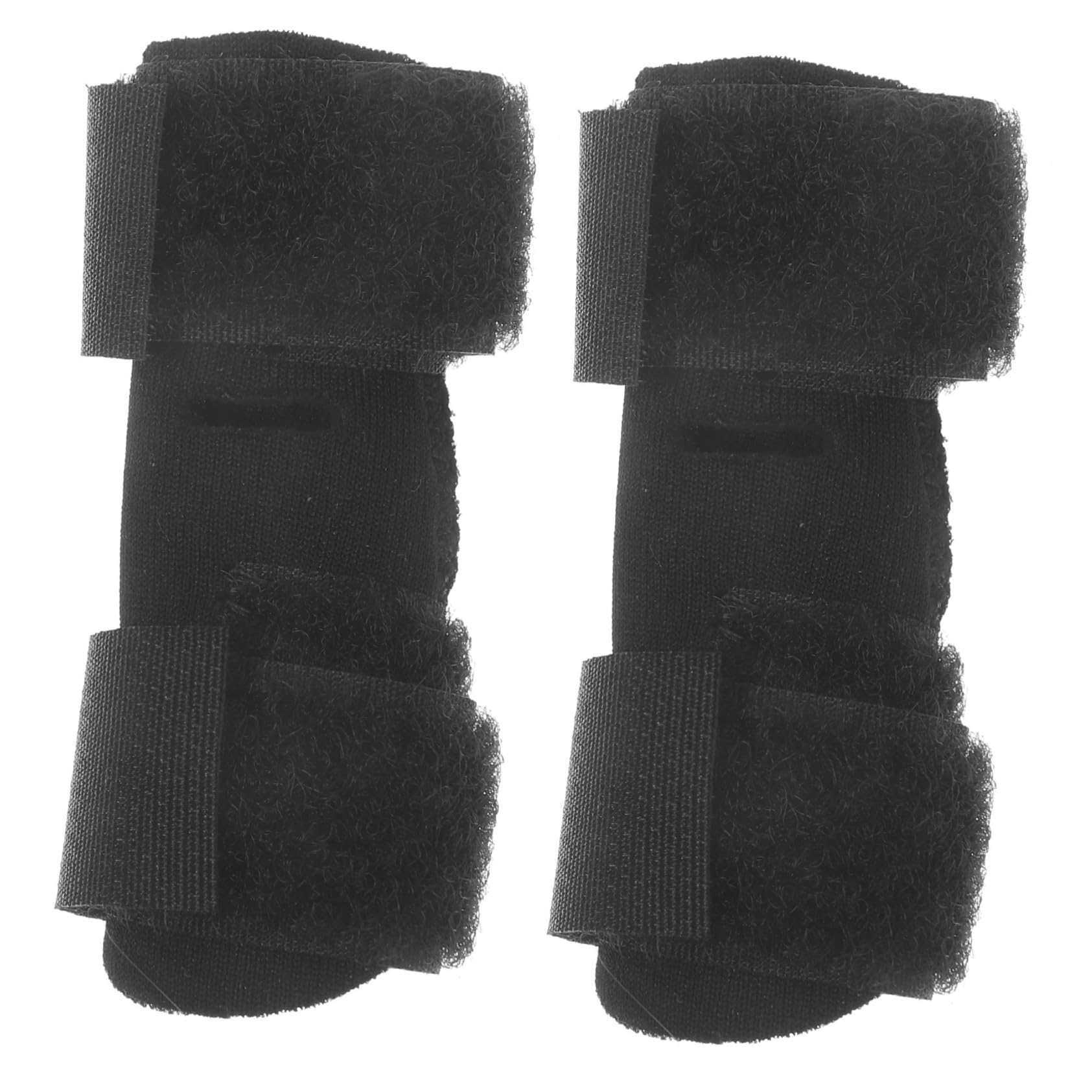 HOMOCONO 2pcs Basketball Finger Guards Finger Wrapping Band Basketball Finger Brace Finger Protective Strap Finger Bands Finger Splint Band Finger Splint Strap Sports Equipment Black Nylon