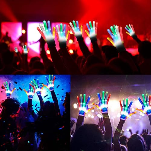 Miniatura 7 de Juguetes para adolescentes y niñas, guantes LED intermitentes, regalos novedosos para niños, los mejores regalos para niños de 6 a 15 años de edad,