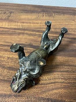 Amazon.co.jp: ビンテージ ブルドック 置物 オブジェ アンティーク雑貨