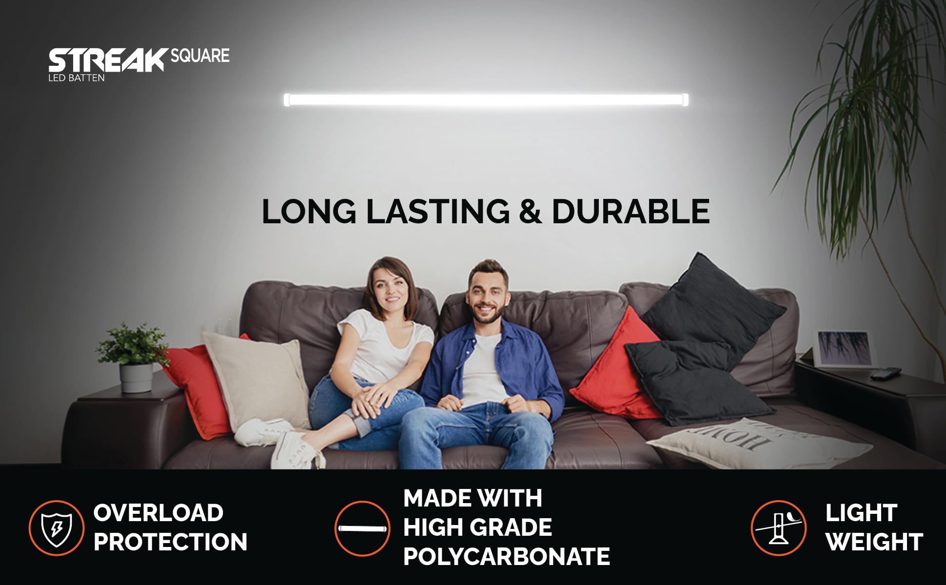 Halonix 20W LED Tubelight - Pack of 2 -4