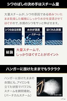 ティファール コード付き スチームアイロン パワフルスチーム 最大140g/分 ティファール コード付き スチームアイロン パワフルスチーム