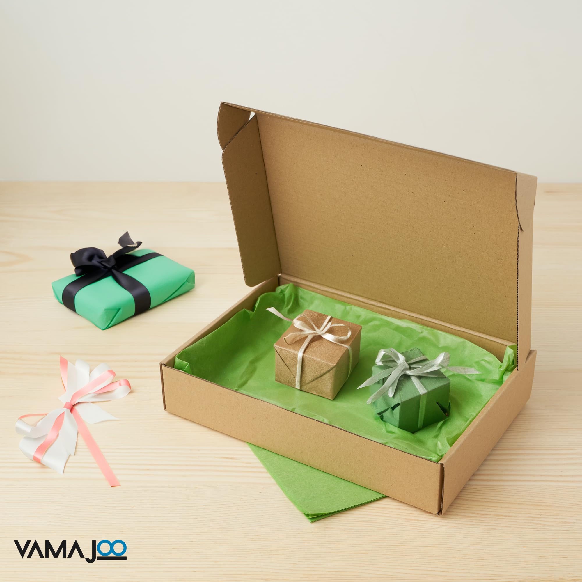 Scatole Di Cartone 24x16x4,5cm - Confezione Da 8 Per Spedizioni, Regali E Traslochi