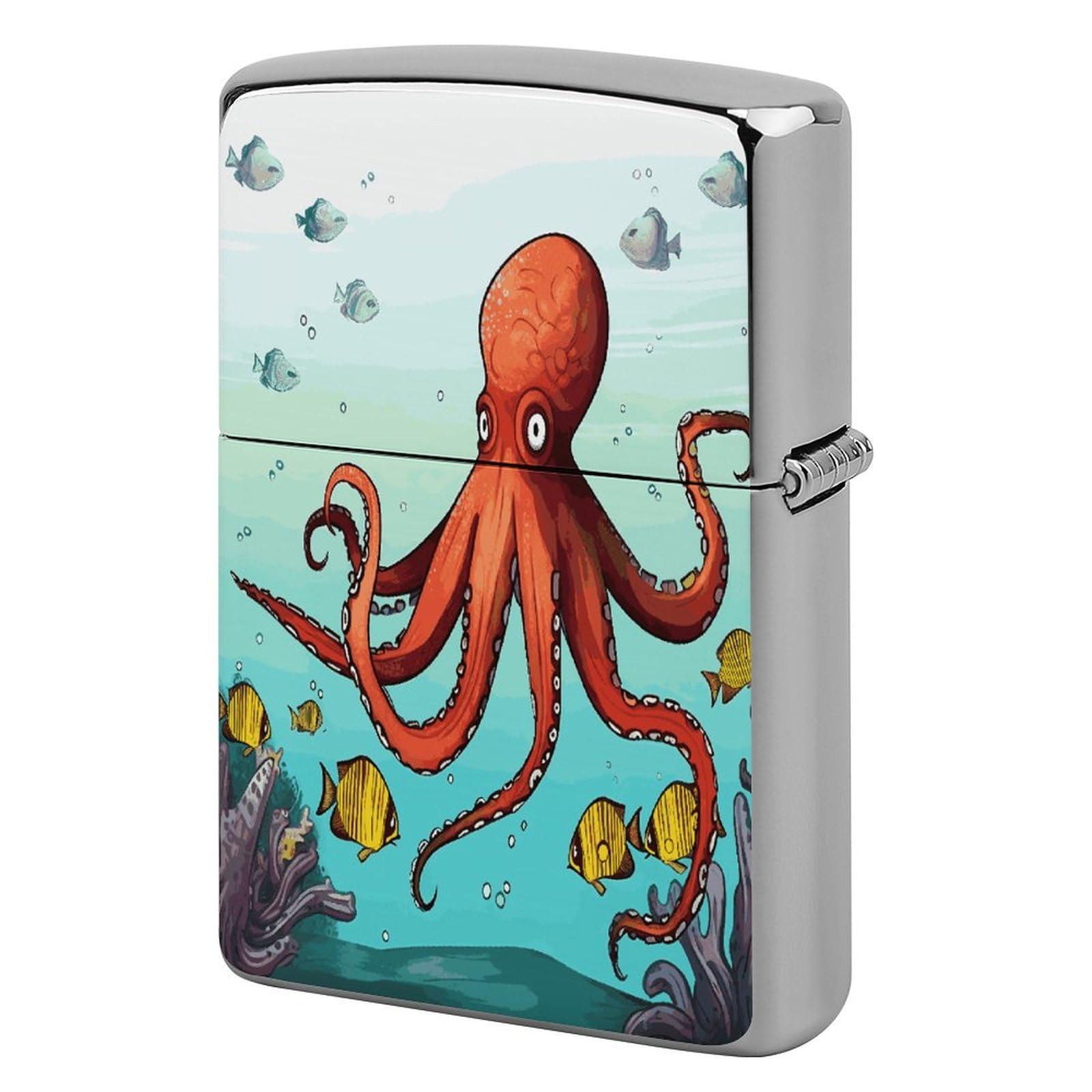 Fekiloot Style Giant Octopus Lighter Case Cover Lighter Holder