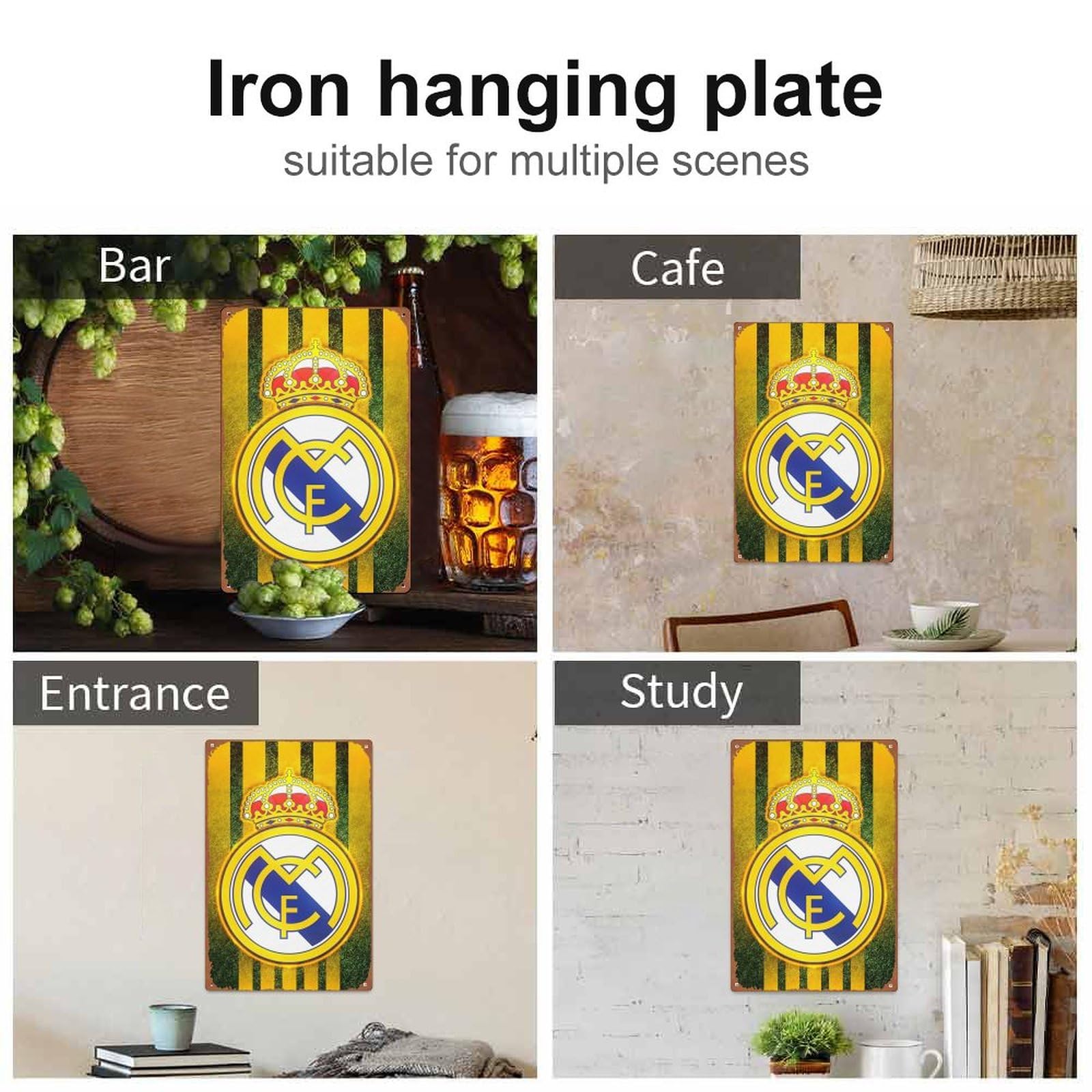 Kingdom Of Heaven, Póster De La Película Rise A Knight Oath, Letrero De Metal Retro Para Cafetería, Bar, Decoración De Pared Del Hogar, 12 X 8 Pulgadas